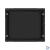 Kép 14/15 - Lanberg WF01-6409-10B 19" 9U SZÉL:600mm MÉLY:450mm MAG:512mm lapraszerelt üvegajtós fekete fali rack szekrény