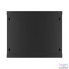 Kép 15/15 - Lanberg WF01-6609-10B 19" 9U SZÉL:600mm MÉLY:600mm MAG:512mm lapraszerelt üvegajtós fekete fali rack szekrény