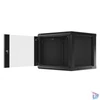 Kép 7/15 - Lanberg WF01-6609-10B 19" 9U SZÉL:600mm MÉLY:600mm MAG:512mm lapraszerelt üvegajtós fekete fali rack szekrény
