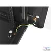 Kép 13/15 - Lanberg WF01-6415-10B 19" 15U SZÉL:600mm MÉLY:450mm MAG:774mm lapraszerelt üvegajtós fekete fali rack szekrény