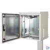 Kép 3/3 - Lande LN-SBO-IP5516U6060-LG SAFEbox 19" 16U 600x600 kültéri szürke fali rack szekrény