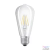 Kép 2/2 - Osram Star átlátszó üveg búra/7W/806lm/2700K/E27 LED Edison körte izzó