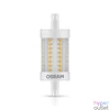 Kép 2/3 - Osram Superstar műanyag búra/8,5W/1055lm/2700K/R7s dimmelhető LED ceruza izzó