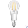 Kép 3/3 - Osram Star+ GLOWdim átlátszó üveg búra/4,5W/470lm/2700K/E14 szabályozható LED kisgömb izzó
