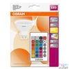 Kép 3/5 - Osram Star+ RGBW/műanyag ház 4,5W/250lm/2700K/GU10 távirányítható LED PAR16 spot izzó