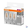 Kép 3/3 - Osram Base átlátszó üveg búra/4W/470lm/4000K/E14/dobozos LED gyertya izzó 3 db
