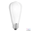 Kép 1/3 - Osram Star opál üveg búra/4,5W/470lm/2700K/E27 LED Edison körte izzó