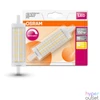 Kép 2/3 - Osram Superstar műanyag búra/17,5W/2452lm/2700K/R7s dimmelhető LED ceruza izzó