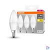 Kép 2/4 - Osram Base matt műanyag búra/5W/470lm/2700K/E14/dobozos LED gyertya izzó 3 db