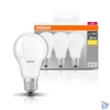 Kép 3/3 - Osram Base matt műanyag búra/8,5W/806lm/2700K/E27/dobozos LED körte izzó 3 db