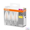 Kép 4/4 - Osram Base matt üveg búra/4W/470lm/2700K/E14 LED gyertya izzó 3 db