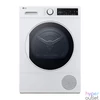 Kép 1/19 - LG RH80T2AP6M fehér, 8 kg, hőszivattyús, szárítógép