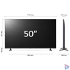 Kép 2/7 - LG 50" 50UR78003LK 4K UHD Smart LED TV