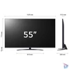 Kép 3/7 - LG 55" 55UR81003LJ 4K UHD Smart LED TV