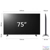 Kép 7/7 - LG 75" 75UR78003LK 4K UHD Smart LED TV