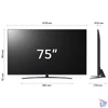 Kép 3/7 - LG 75" 75UR81003LJ 4K UHD Smart LED TV