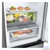 Kép 8/17 - LG GBF3102DPY hamvasezüst, alulfagyasztós, Hűtő:233L, Fagyasztó:110L, DoorCooling + LINEAR Cooling hűtőszekrény