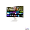 Kép 2/5 - LG 31,5" 32SR85U-W UHD IPS HDMI/USB/Bluetooth/AirPlay smart monitor