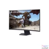 Kép 2/5 - LG 32" 32GS60QC-B QHD VA 180Hz HDMI/DP ívelt gamer monitor