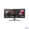 Kép 1/4 - LG 34" 34WR50QK-B.AEU UWQHD VA 100Hz HDMI/DP ívelt monitor