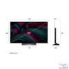 Kép 9/19 - LG 55" OLED55C51LA 4K UHD AI Smart Gamer OLED evo TV