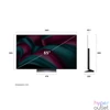 Kép 9/19 - LG 65" OLED65C51LA 4K UHD AI Smart Gamer OLED evo TV