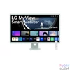 Kép 1/5 - LG 32" 32SR50F-G.AEU My View FHD IPS HDMI/USB smart monitor