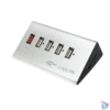 Kép 2/2 - LogiLink UA0224 USB2.0 4 portos HUB + 1x Fast Charging Port