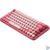 Kép 3/5 - Logitech POP Keys with Emoji US rózsaszín vezeték nélküli billentyűzet