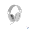 Kép 6/6 - Logitech Zone Vibe 100 Bluetooth mikrofonos fehér fejhallgató