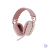 Kép 1/6 - Logitech Zone Vibe 100 Bluetooth mikrofonos rózsaszín fejhallgató