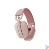 Kép 2/6 - Logitech Zone Vibe 100 Bluetooth mikrofonos rózsaszín fejhallgató