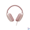 Kép 4/6 - Logitech Zone Vibe 100 Bluetooth mikrofonos rózsaszín fejhallgató