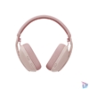 Kép 5/6 - Logitech Zone Vibe 100 Bluetooth mikrofonos rózsaszín fejhallgató