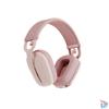 Kép 6/6 - Logitech Zone Vibe 100 Bluetooth mikrofonos rózsaszín fejhallgató