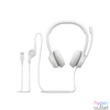 Kép 1/6 - Logitech H390 USB headset fehér