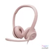 Kép 1/7 - Logitech H390 USB headset rózsaszín