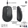 Kép 5/16 - Logitech MX Anywhere 3S vezeték nélküli fekete egér