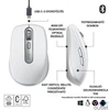 Kép 8/17 - Logitech MX Anywhere 3S vezeték nélküli szürke egér
