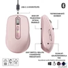 Kép 3/17 - Logitech MX Anywhere 3S vezeték nélküli rózsaszín egér