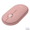 Kép 3/6 - Logitech M350S Pebble Mouse 2 vezeték nélküli rózsaszín egér