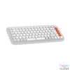 Kép 3/5 - Logitech 920-013072 POP Icon Keys US vezeték nélküli piszkosfehér/narancssárga billentyűzet