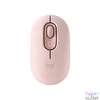Kép 1/6 - Logitech POP with emoji vezeték nélküli rózsaszín egér