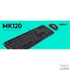 Kép 4/4 - Logitech MK120 HUN fekete USB billentyűzet + egér