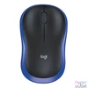 Kép 1/6 - Logitech M185 vezeték nélküli kék notebook egér