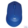 Kép 1/5 - Logitech M330 Silent vezeték nélküli kék egér