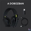 Kép 3/10 - Logitech G435 Lightspeed Wireless fekete gamer headset