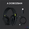 Kép 3/10 - Logitech G435 Lightspeed Wireless fekete gamer headset