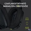Kép 4/10 - Logitech G435 Lightspeed Wireless fekete gamer headset