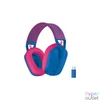 Kép 1/10 - Logitech G435 Lightspeed Wireless kék gamer headset